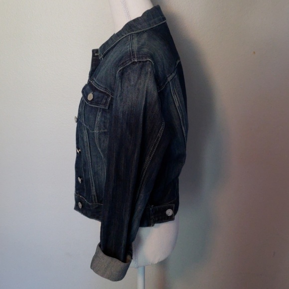 Almost Famous Dark Wash Denim Jean Jacket - Picture 2 of 5